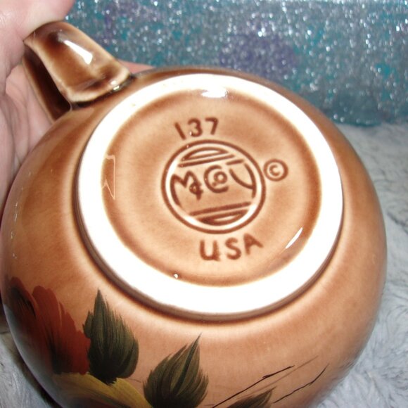 H-265 SET OF 2 VINTAGE MCCOY POTTERY SOUP BOWLS #137 - Picture 12 of 13
